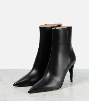 Rockstud leather ankle boots | Valentino Garavani