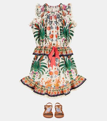 Jupe Ginger Flip à fleurs | Zimmermann Kids
