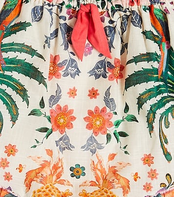 Jupe Ginger Flip à fleurs | Zimmermann Kids