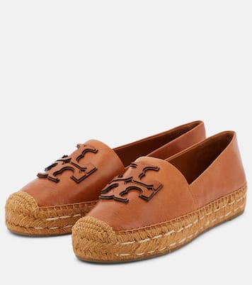 Ines leather platform espadrilles | Tory Burch