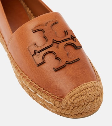 Ines leather platform espadrilles | Tory Burch
