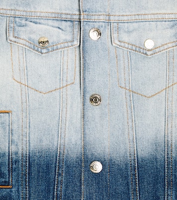 Bestickte Jeansjacke | Moschino Kids