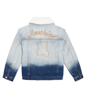 Bestickte Jeansjacke | Moschino Kids