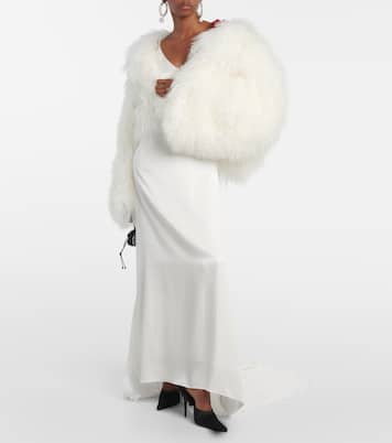 Shearling jacket | Magda Butrym
