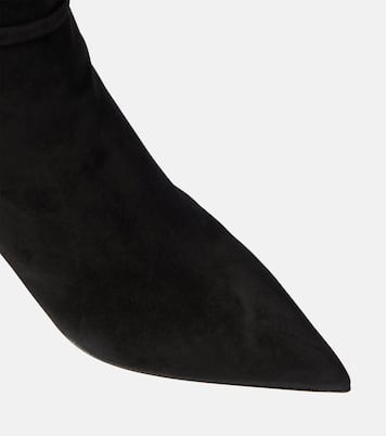 Ribbon Ville suede ankle boots | Gianvito Rossi