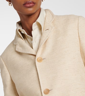 Blazer Spagna en laine, soie et lin mélangés | Loro Piana