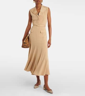 Maya Flay snake-effect leather ballet flats | Aquazzura