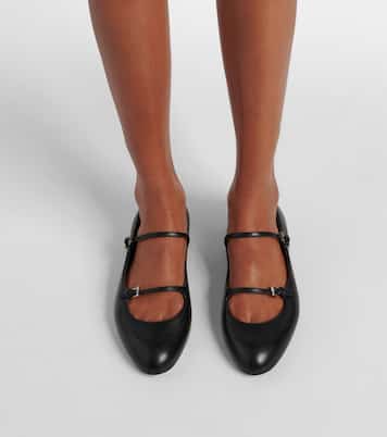 Circus leather Mary Jane flats | Max Mara