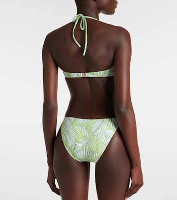Alba printed bandeau bikini top | Melissa Odabash
