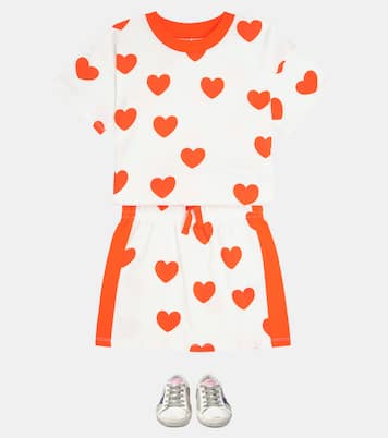 Falda Hearts de algodón | Mini Rodini