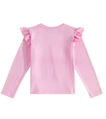 Top in misto cotone con stampa | Moschino Kids