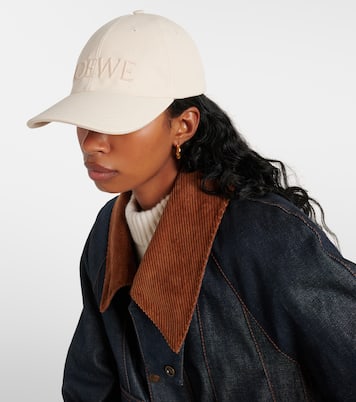 Logo embroidered baseball cap | Loewe