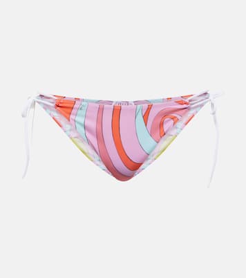 Slip bikini Marmo con stampa | Pucci