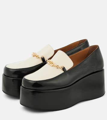 Mocassini in similpelle con platform | Ganni