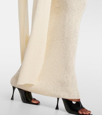 Scarf-detail linen and cotton maxi dress | Magda Butrym