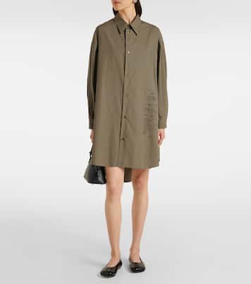 Robe chemise en coton | MM6 Maison Margiela