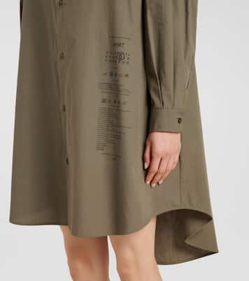 Robe chemise en coton | MM6 Maison Margiela