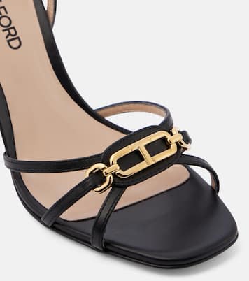 Sandales en cuir à ornements | Tom Ford