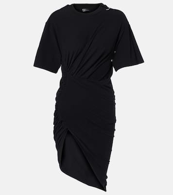 Abito corto in jersey di misto cotone | Mugler