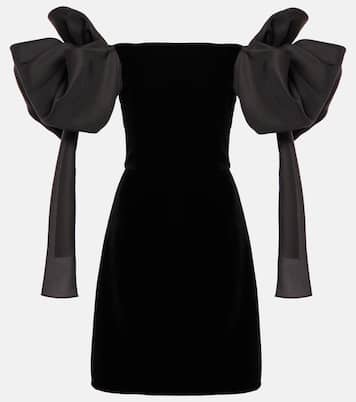Abito corto in velluto | Carolina Herrera