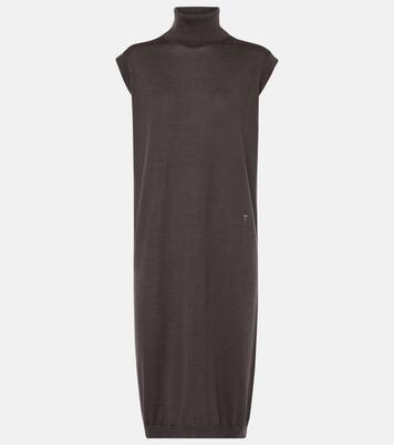 Abito midi in maglia di lana e seta | Tod's