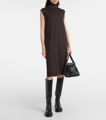 Abito midi in maglia di lana e seta | Tod's