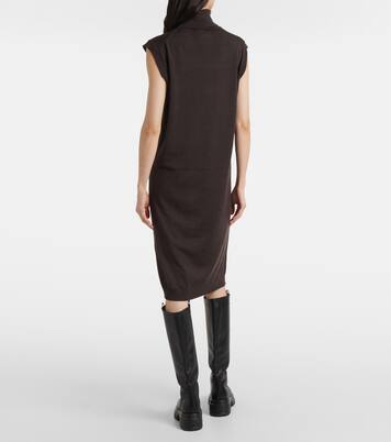 Abito midi in maglia di lana e seta | Tod's