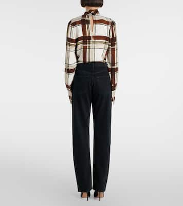 '90s Pinch Waist Long high-rise straight jeans | Agolde