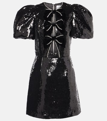 Verziertes Minikleid Lena mit Pailletten | Rebecca Vallance