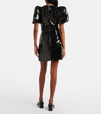 Verziertes Minikleid Lena mit Pailletten | Rebecca Vallance