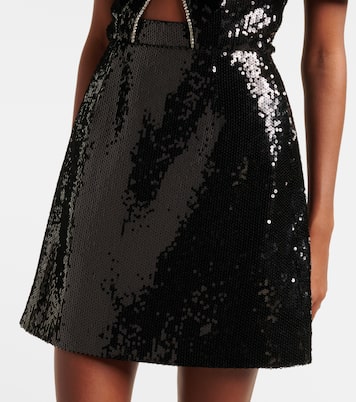 Verziertes Minikleid Lena mit Pailletten | Rebecca Vallance