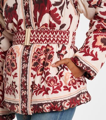 Reversible printed puffer jacket | Farm Rio