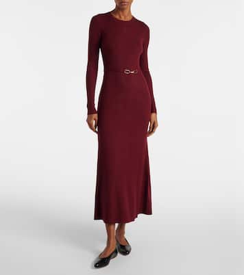 Abito midi Imagene in lana con cintura | Gabriela Hearst