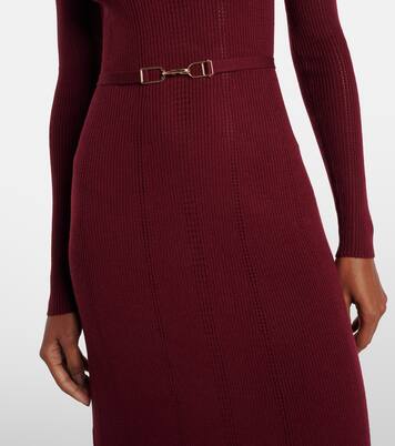 Abito midi Imagene in lana con cintura | Gabriela Hearst