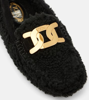 Mocassini Gommini Catena in shearling | Tod's