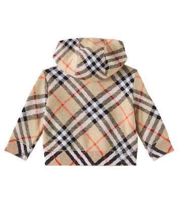 Baby Burberry Check wool jacket | Burberry Kids