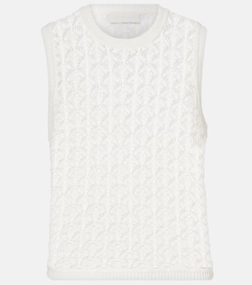 Top Wylie Crop en coton | Zimmermann
