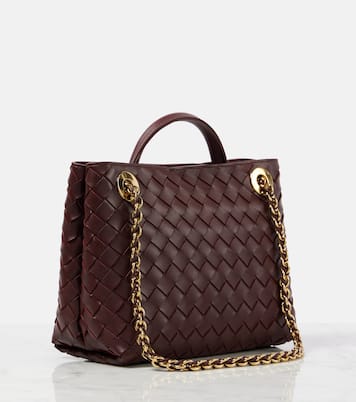 Borsa Andiamo Chain Knot Small in pelle   | Bottega Veneta
