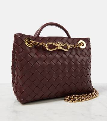 Borsa Andiamo Chain Knot Small in pelle   | Bottega Veneta