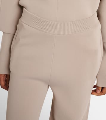Pantaloni a gamba larga Tirreno in crêpe | Max Mara