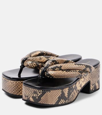 Sandalen aus Leder | Dries Van Noten