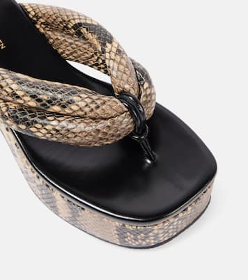 Sandalen aus Leder | Dries Van Noten