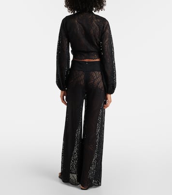 Pantalon ample Paloma à taille haute | Alexandra Miro