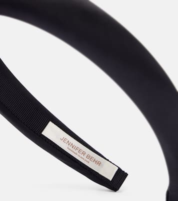 Tori satin headband | Jennifer Behr