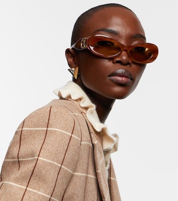 Lunettes de soleil VLogo ovales | Valentino