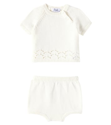 Baby - Top e culottes in cotone | Il Gufo