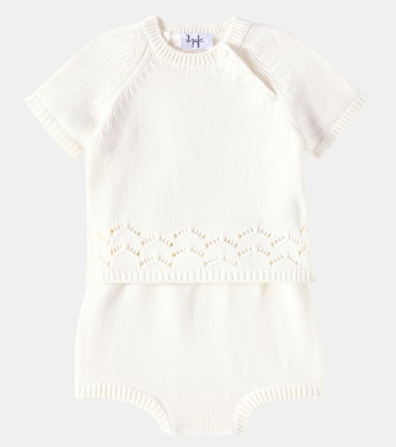 Baby - Top e culottes in cotone | Il Gufo
