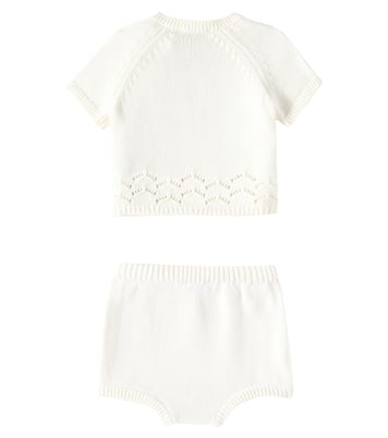Baby - Top e culottes in cotone | Il Gufo