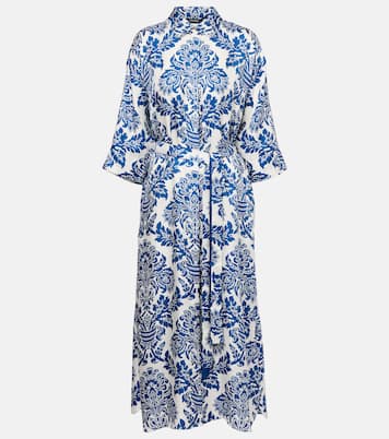 Abito midi Camelia in seta con stampa | 'S Max Mara