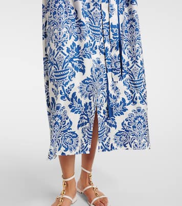 Abito midi Camelia in seta con stampa | 'S Max Mara